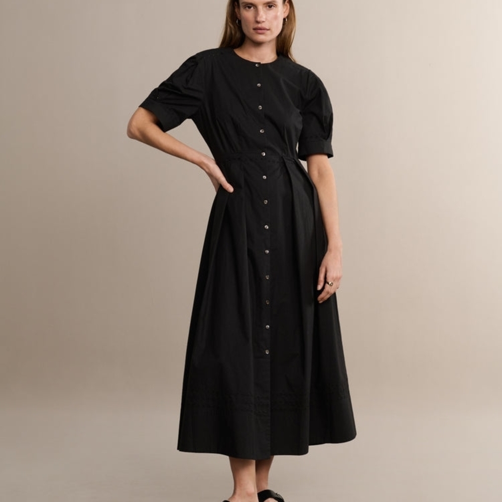 NWT Jenni Kayne Black Harper Midi Dress